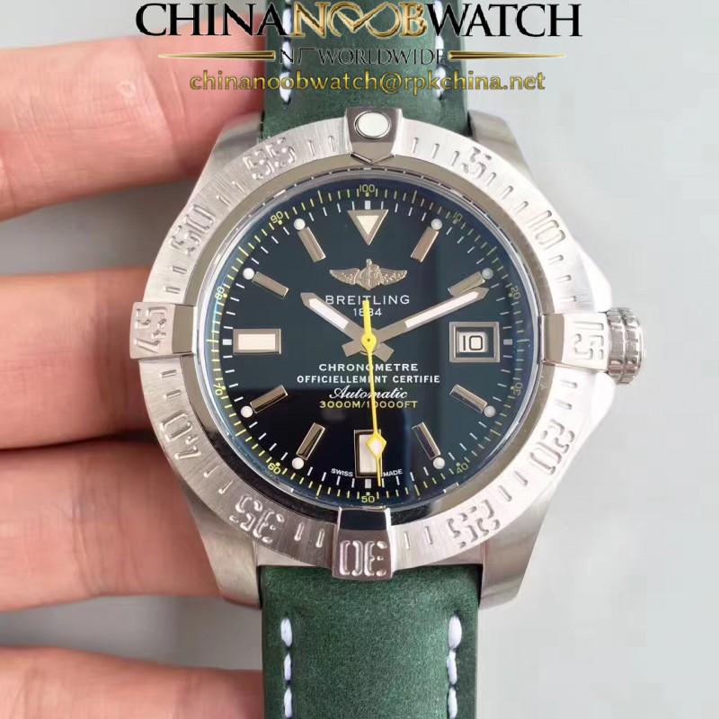 Replica Breitling Avenger II Seawolf A1733110/BC30/435X/A20BASA.1 N Stainless Steel Black Dial Swiss 2836-2