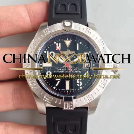 Replica Breitling Avenger II Seawolf A1733110/F563/153S/A20DSA.2 N Stainless Steel Black Dial Swiss 2836-2