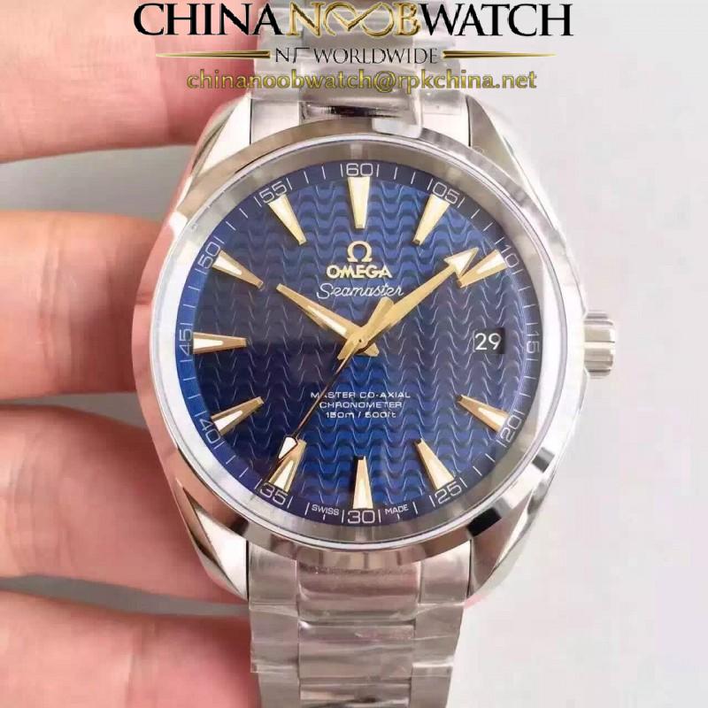 Replica Omega Seamaster Aqua Terra 150M 231.10.42.21.03.006 41.5MM KW Stainless Steel Blue Dial Swiss 8500