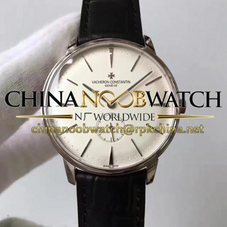 Replica Vacheron Constantin Patrimony 1110U/000G-B086 N Stainless Steel White Dial Swiss 4400AS