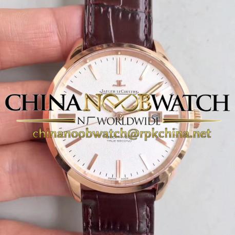 Replica Jaeger-LeCoultre Geophysic True Second 8012520 N Rose Gold White Dial Swiss Calibre 770