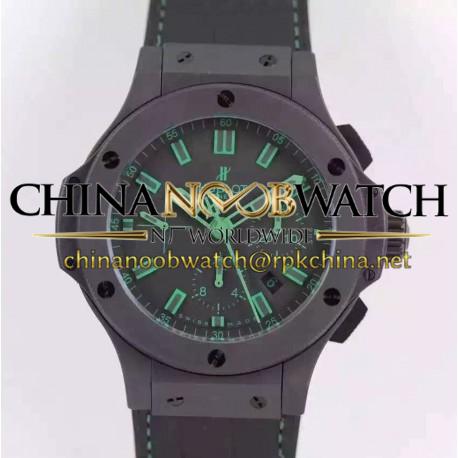 Replica Hublot Big Bang All Black Green 301.CI.1190.GR.ABG11 HBB V6 Ceramic Black Dial Swiss HUB4100