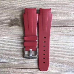 Rolex Red Rubber B Strap for Deepsea