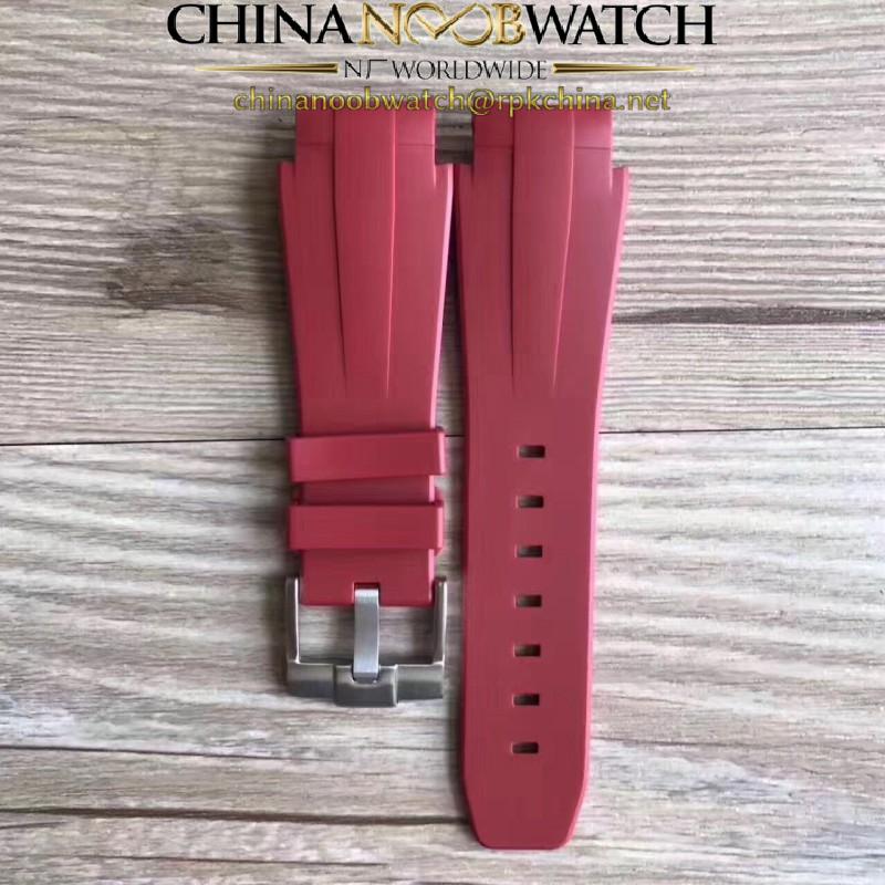 Rolex Red Rubber B Strap for Deepsea