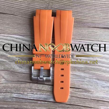 Rolex Orange Rubber B Strap for Deepsea