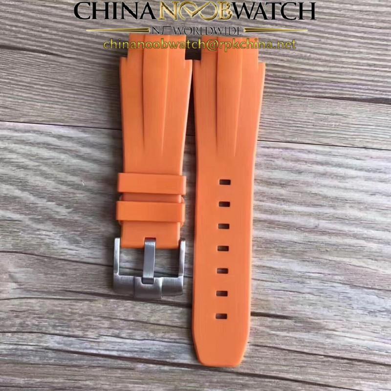 Rolex Orange Rubber B Strap for Deepsea