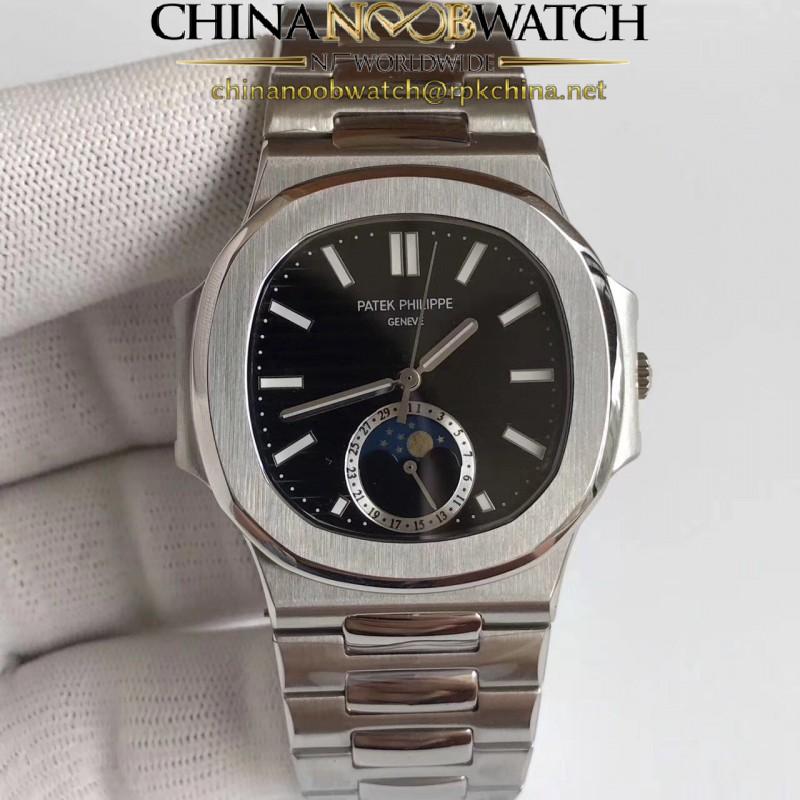 Replica Patek Philippe Nautilus 5726/1A-001 N Stainless Steel Black Dial Swiss 324 S QA LU 24H/303