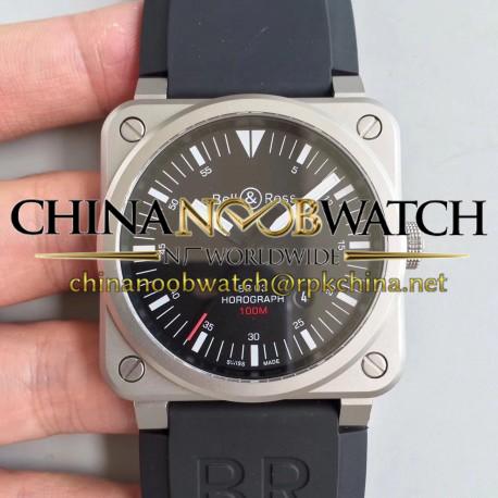 Replica Bell & Ross BR 03-92 Horolum Limited Edition BR Stainless Steel Black Dial M9015