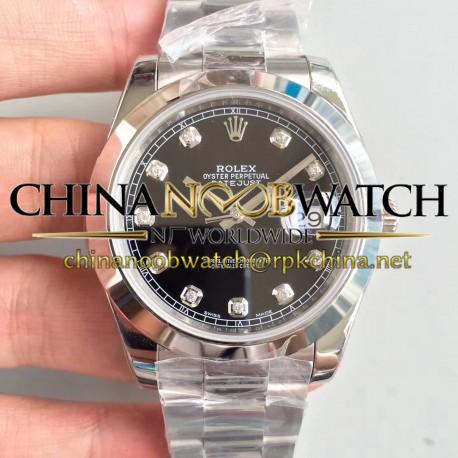 Replica Rolex Datejust II 126300 41MM N Stainless Steel Black Dial Swiss 3235