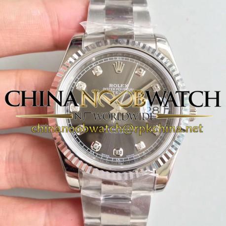 Replica Rolex Datejust II 126334 41MM N Stainless Steel Anthracite Dial Swiss 3235