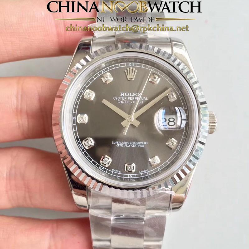 Replica Rolex Datejust II 126334 41MM N Stainless Steel Anthracite Dial Swiss 3235