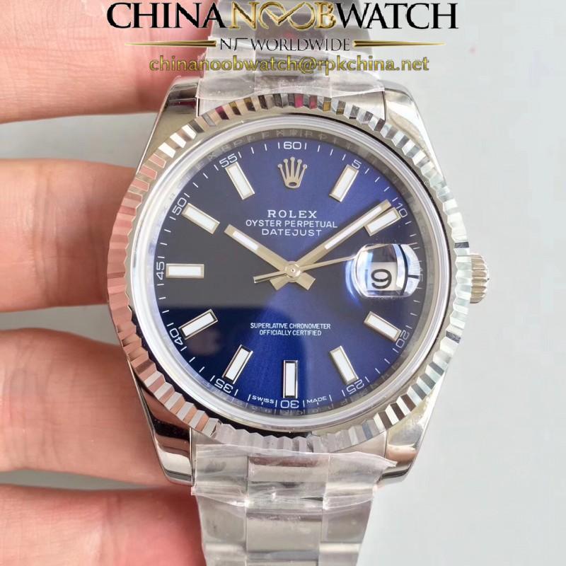 Replica Rolex Datejust II 126334 41MM N Stainless Steel Blue Dial Swiss 3235