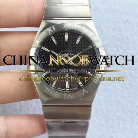 Replica Omega Constellation 123.10.38.21.01.001 38MM SSS Stainless Steel Black Dial Swiss 8500