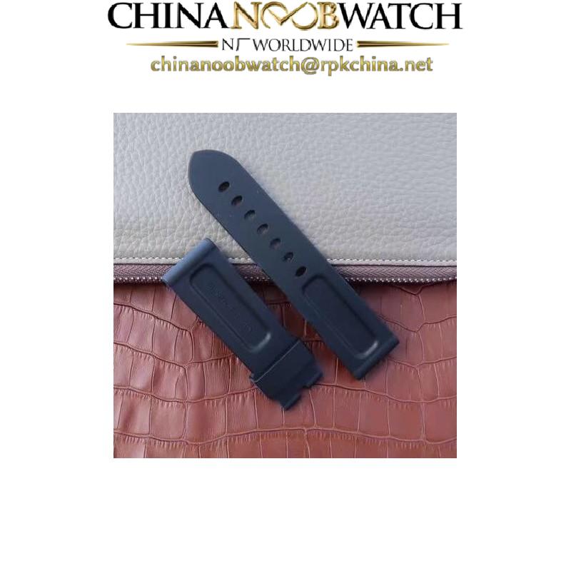 Panerai Black Safari Rubber Strap 24/22MM