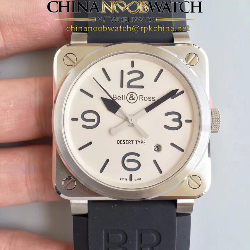 Replica Bell & Ross BR 03-92 Steel N Stainless Steel White Dial M9015