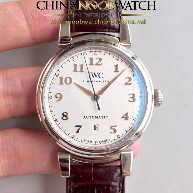 Replica IWC Da Vinci Automatic IW356601 TW Stainless Steel White Dial Swiss 2892