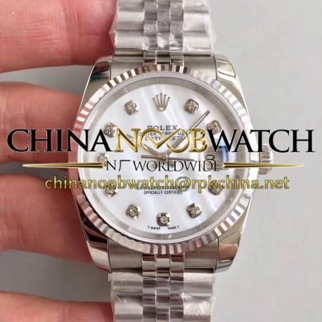 Replica Rolex Datejust 36MM 116234 MIT Stainless Steel 904L Mother Of Pearl Dial Swiss 3135