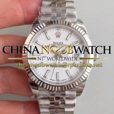 Replica Rolex Datejust II 126334 41MM EW Stainless Steel White Dial Swiss 3235