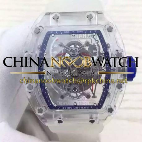 Replica Richard Mille RM056-01 Limtied Edition Blue Dial M9015