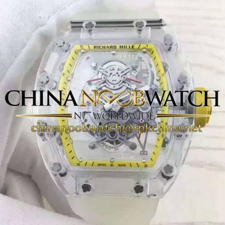 Replica Richard Mille RM056-01 Limtied Edition Yellow Dial M9015