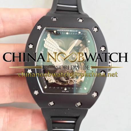 Replica Richard Mille RM023 KV Ceramic Eagle Skeleton Dial M8215