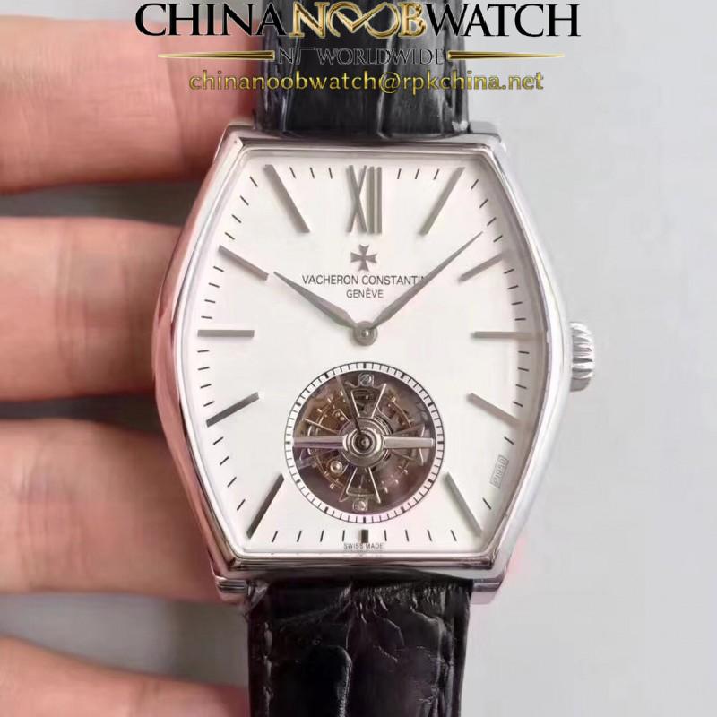 Replica Vacheron Constantin Malte Tourbillon 30130/000R-9754 JF Stainless Steel White Dial Swiss 2795