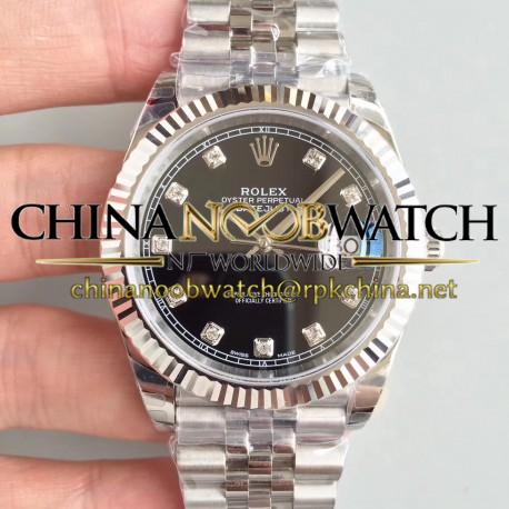 Replica Rolex Datejust II 126334 41MM 2018 EW Stainless Steel Black Dial Swiss 3235