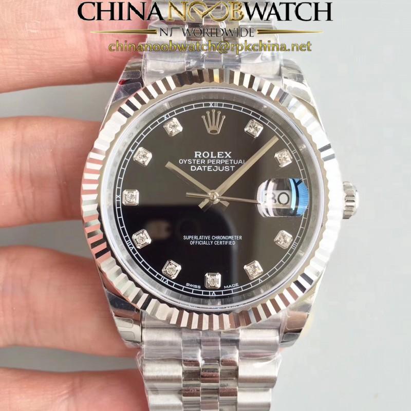 Replica Rolex Datejust II 126334 41MM 2018 EW Stainless Steel Black Dial Swiss 3235