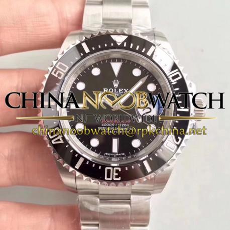 Replica Rolex Sea-Dweller 126600 50TH Anniversary 2018 AR Stainless Steel 904L Black Dial Swiss 2824-2