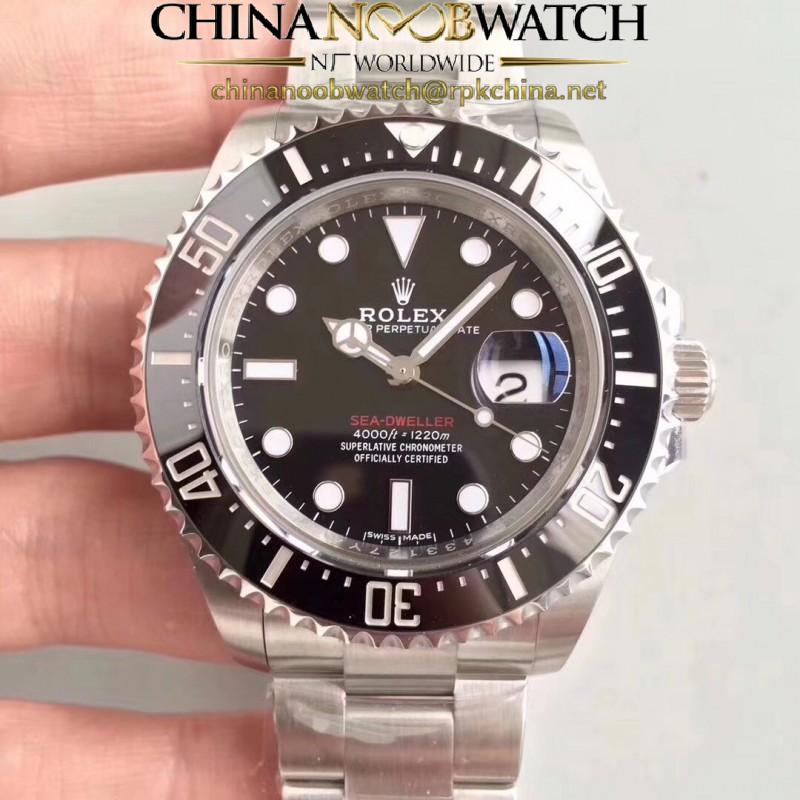 Replica Rolex Sea-Dweller 126600 50TH Anniversary 2018 AR Stainless Steel 904L Black Dial Swiss 2824-2