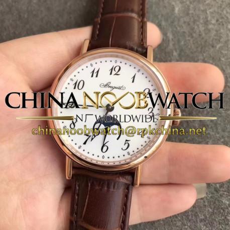 Replica Breguet Classique Moonphase 9088BR/29/964/DD0D N Rose Gold White Dial Swiss 770