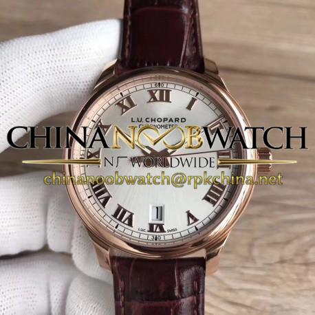 Replica Chopard L.U.C 1937 Classic 161937-5001 FK Rose Gold Silver Dial Swiss L.U.C 01.01-L