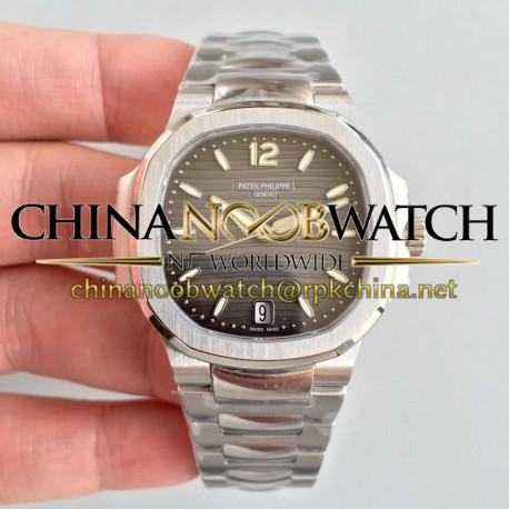 Replica Patek Philippe Nautilus Ladies 7118/1A-011 PF Stainless Steel Anthracite Dial Swiss 324 S C