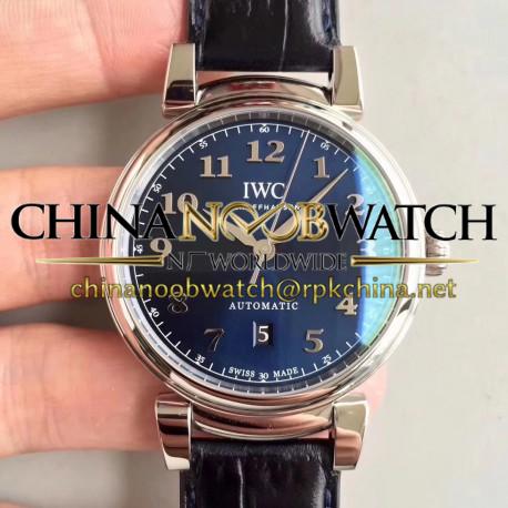 Replica IWC Da Vinci Automatic IW356601 TW Stainless Steel Blue Dial Swiss 2892