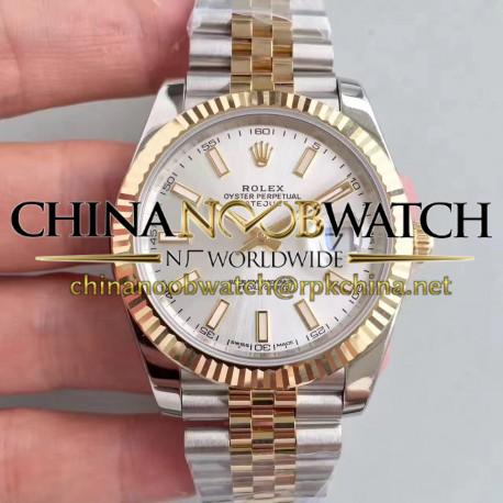 Replica Rolex Datejust II 116333 41MM EW Stainless Steel & Yellow Gold Rhodium Dial Swiss 3136