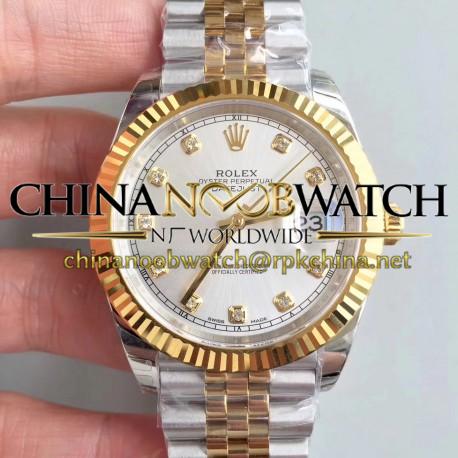 Replica Rolex Datejust II 116333 41MM EW Stainless Steel & Yellow Gold Rhodium Dial Swiss 3136