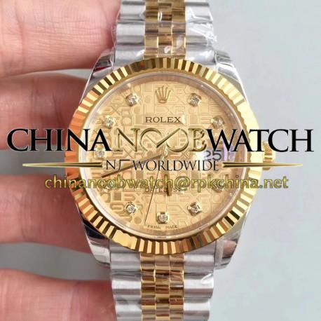 Replica Rolex Datejust 41 126333 41MM EW Stainless Steel & Yellow Gold Rolex Dial Swiss 3235