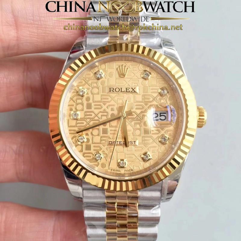 Replica Rolex Datejust 41 126333 41MM EW Stainless Steel & Yellow Gold Rolex Dial Swiss 3235