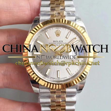 Replica Rolex Datejust II 116333 41MM EW Stainless Steel & Yellow Gold Rhodium Dial Swiss 3136