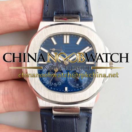 Replica Patek Philippe Nautilus Moonphase 5712G-001 N Stainless Steel Blue Dial Swiss 240 PS IRM C LU