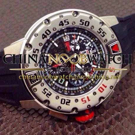 Replica Richard Mille RM032 Stainless Steel Black Dial Swiss 7750