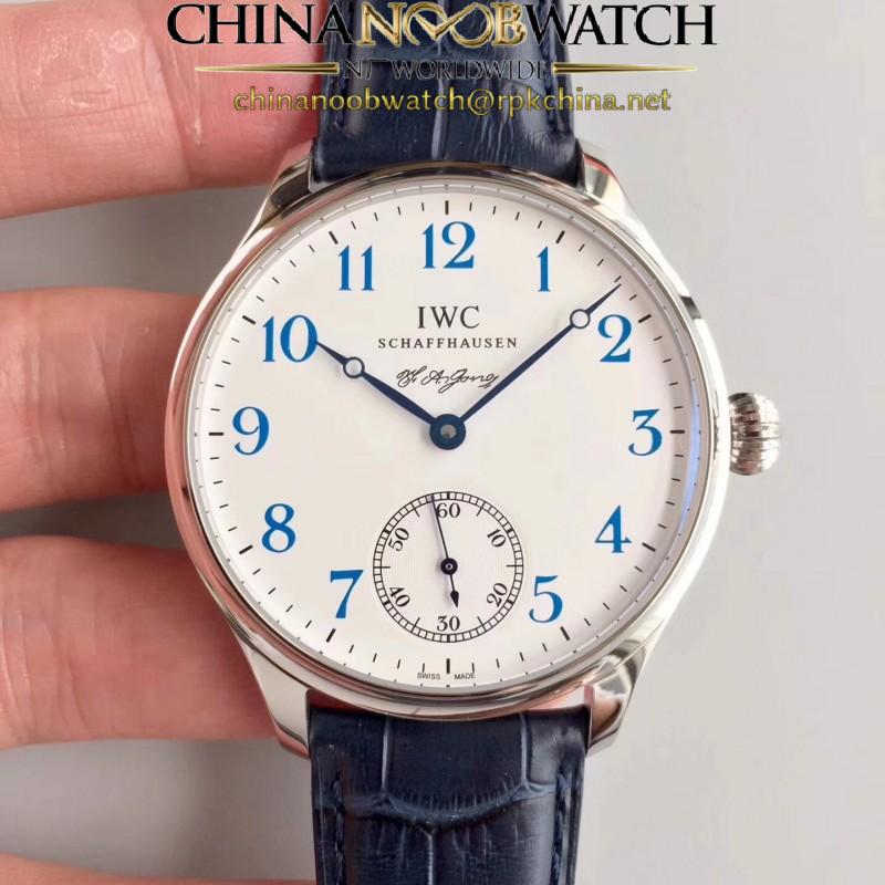 Replica IWC Portugieser F.A Jones Limited Edition IW544203 GS Stainless Steel White Dial Swiss 98290