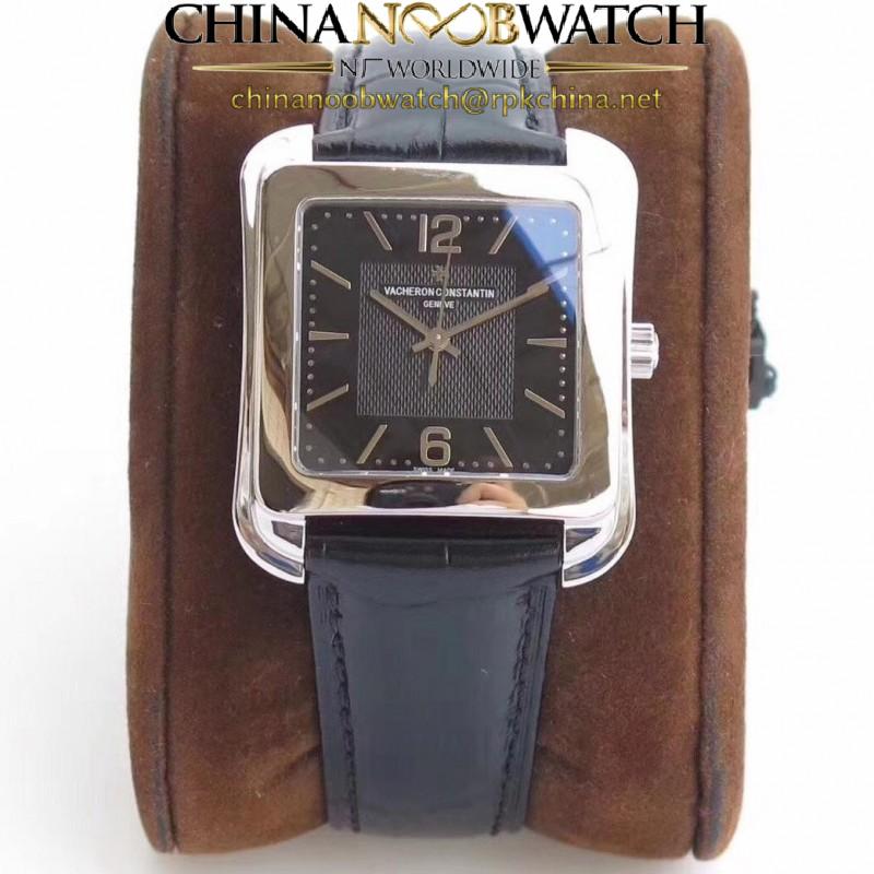 Replica Vacheron Constantin Historiques Toledo 1951 86300 GS Stainless Steel Black Dial  M9015