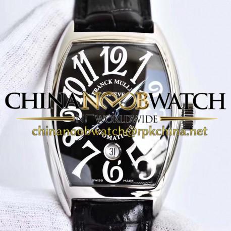 Replica Franck Muller Casablanca Date 8880 C DT GF Stainless Steel Black Dial Swiss 2824-2