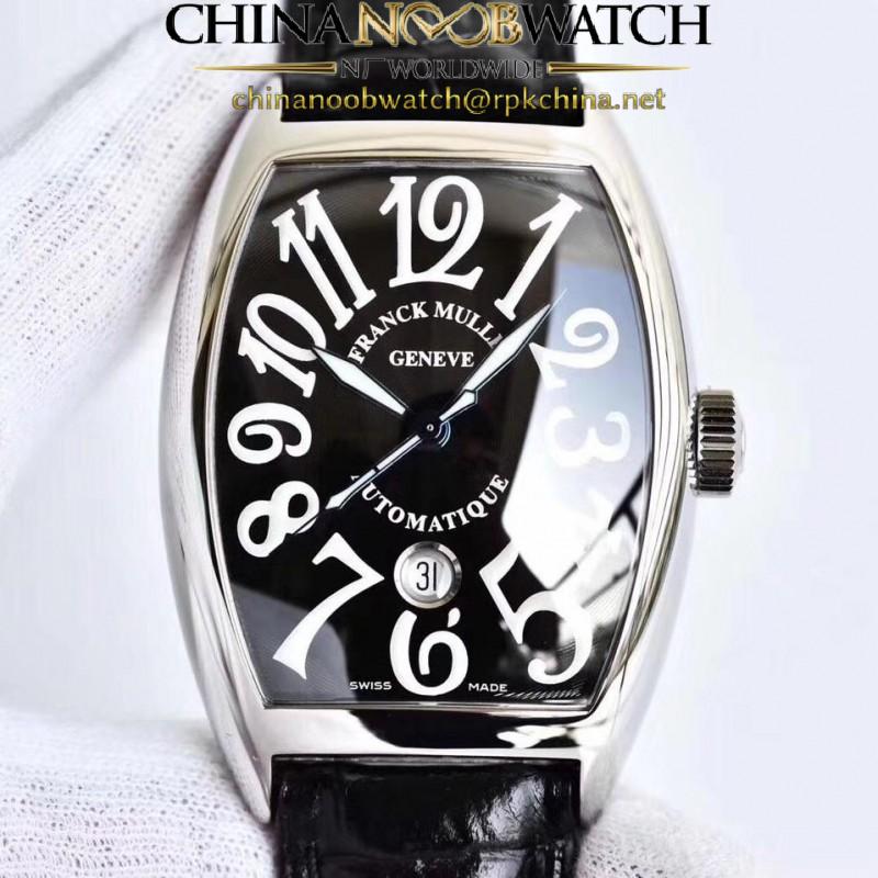 Replica Franck Muller Casablanca Date 8880 C DT GF Stainless Steel Black Dial Swiss 2824-2