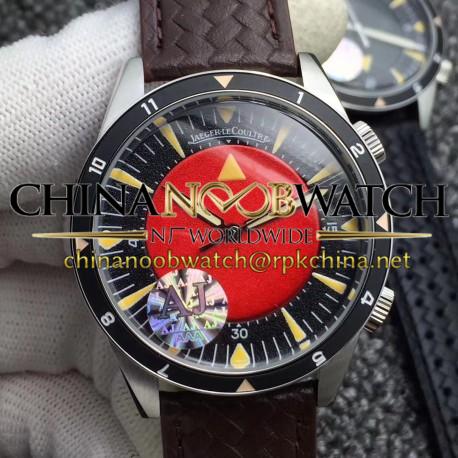 Replica Jaeger-LeCoultre Memovox Tribute to Deep Sea Special Version 2013 Q2028470 AJ Stainless Steel Red Dial M9015