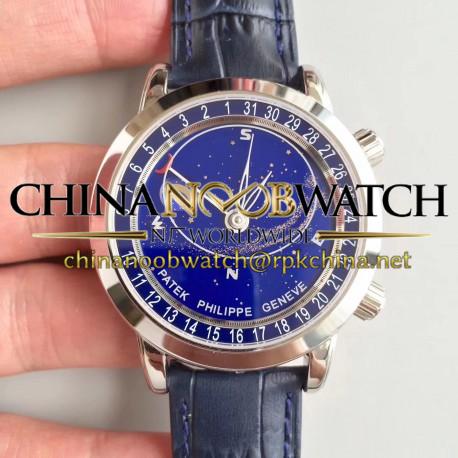 Replica Patek Philippe Grand Complications Sky Moon Celestial 6102P-001 N Stainless Steel Blue Dial Swiss 240 LU CL C