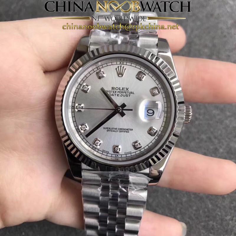 Replica Rolex Datejust II 126334 41MM N Stainless Steel Rhodium Dial Swiss 3235