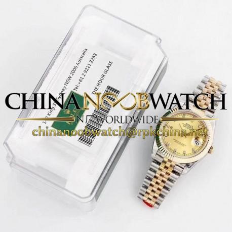 Replica Rolex Datejust II 116333 41MM GM Stainless Steel & Yellow Gold Champagne Dial Swiss 3235