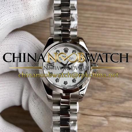 Replica Rolex Lady Datejust 28 279166 28MM WF Stainless Steel Silver Dial Swiss 2671